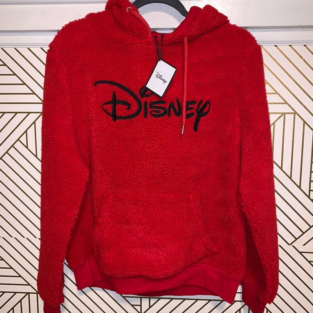 Red Disney Pullover Sweater